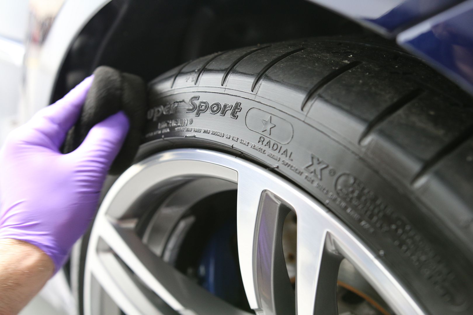 Quick Detailing Tip Cleaning and Dressing Tires Detailer's Domain